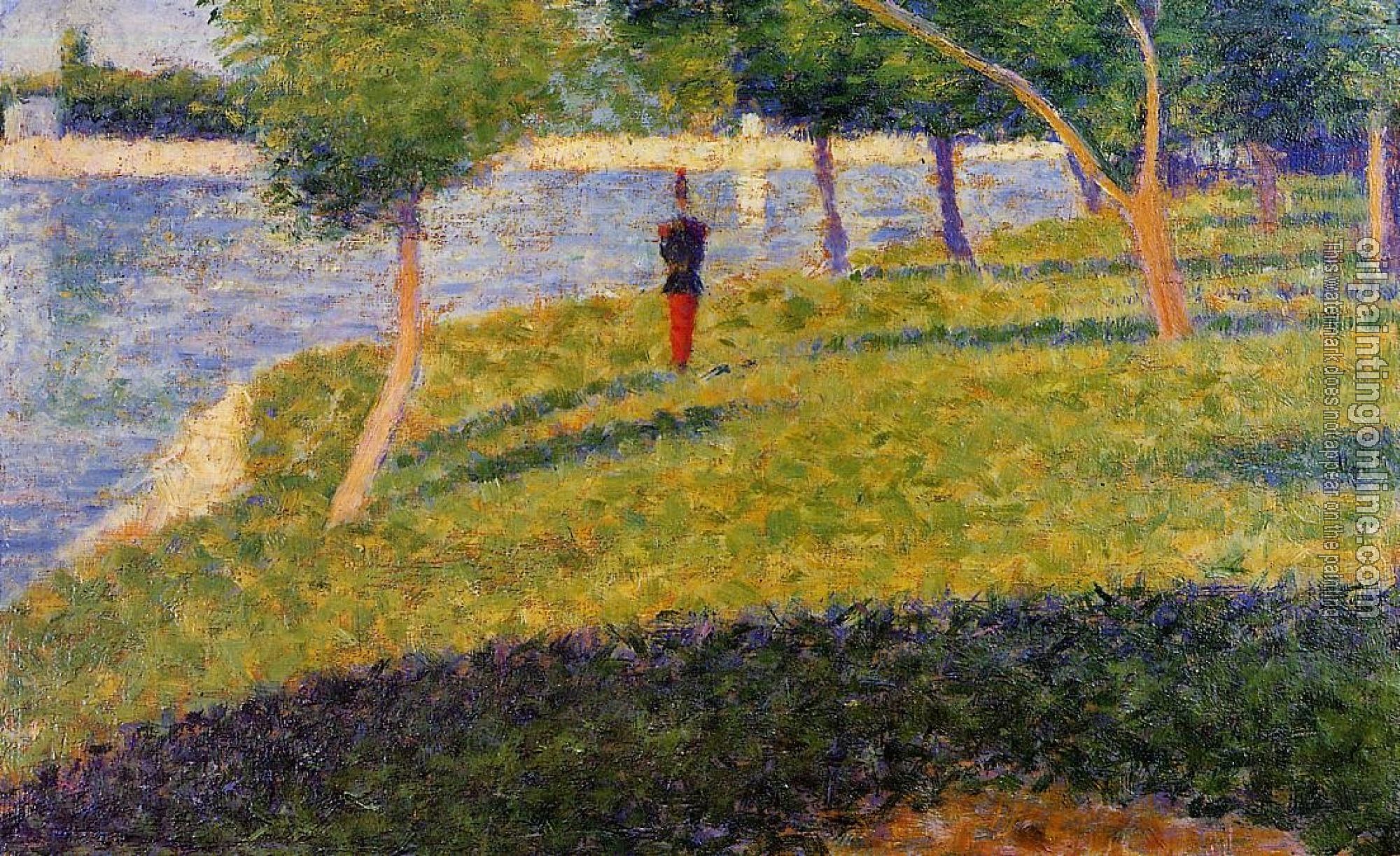 Seurat, Georges - La Grande Jatte, Cadet from Saint-Cyr